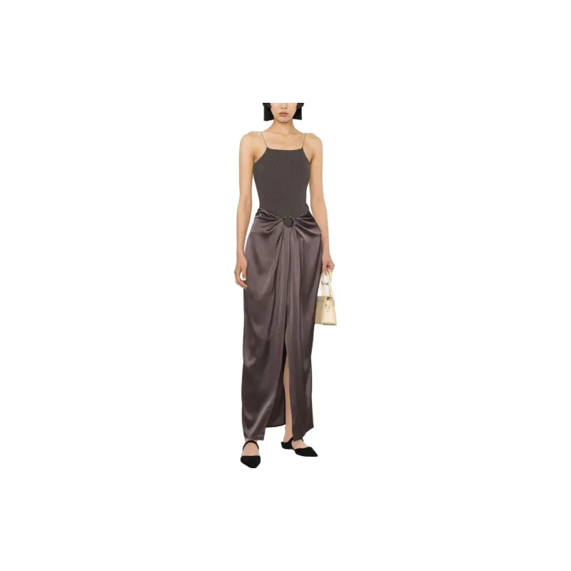 NANUSHKA Draped Sarong Maxi Skirt-1