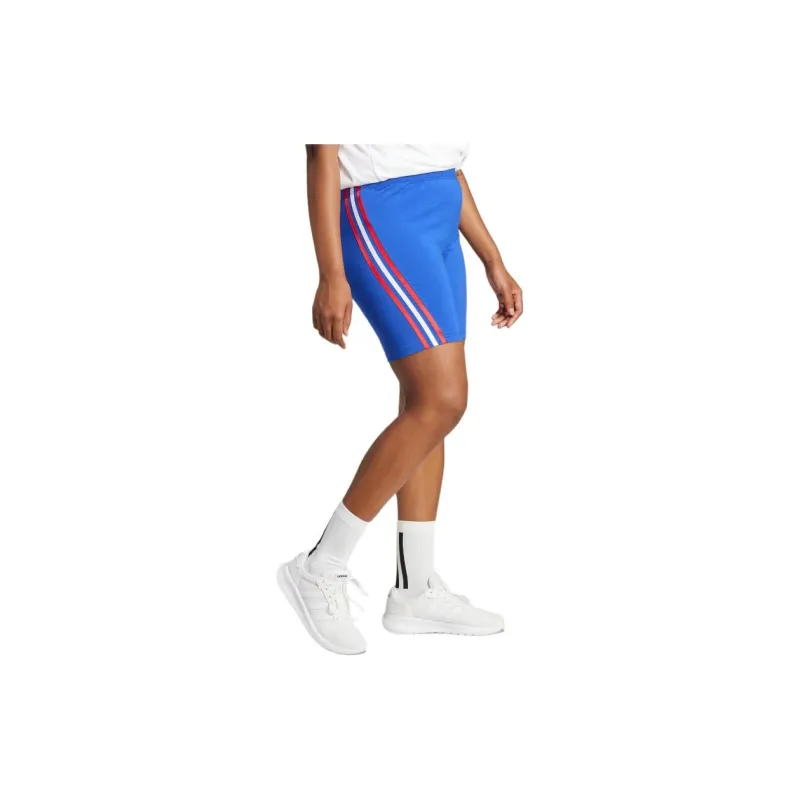 Adidas Free Shipping With AdiClub Future Icons 3-Stripes Biker Shorts Plus Size-3