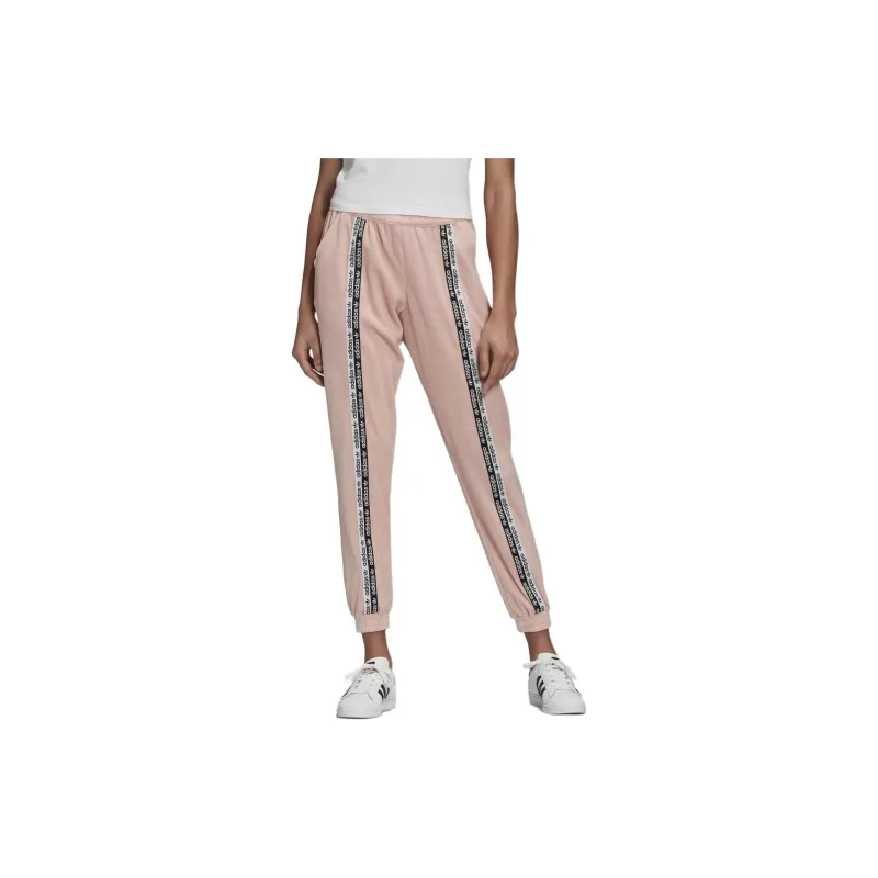 Adidas Originals Knitted Sports Pants Women's Pink-2