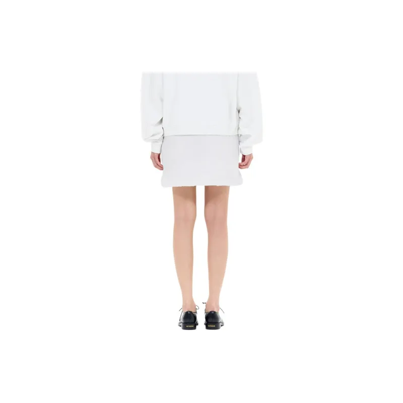 WE11DONE FW24 Casual Short Skirts Women's White-3