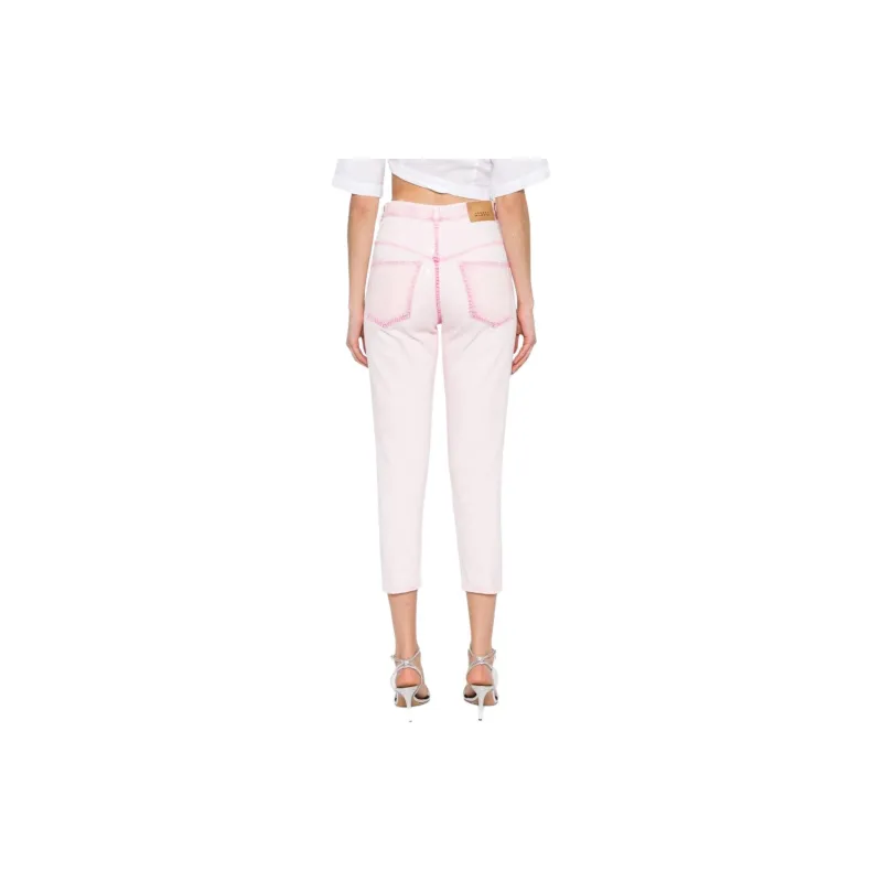 ISABEL MARANT Oliviani High Waisted Frayed Jeans-2