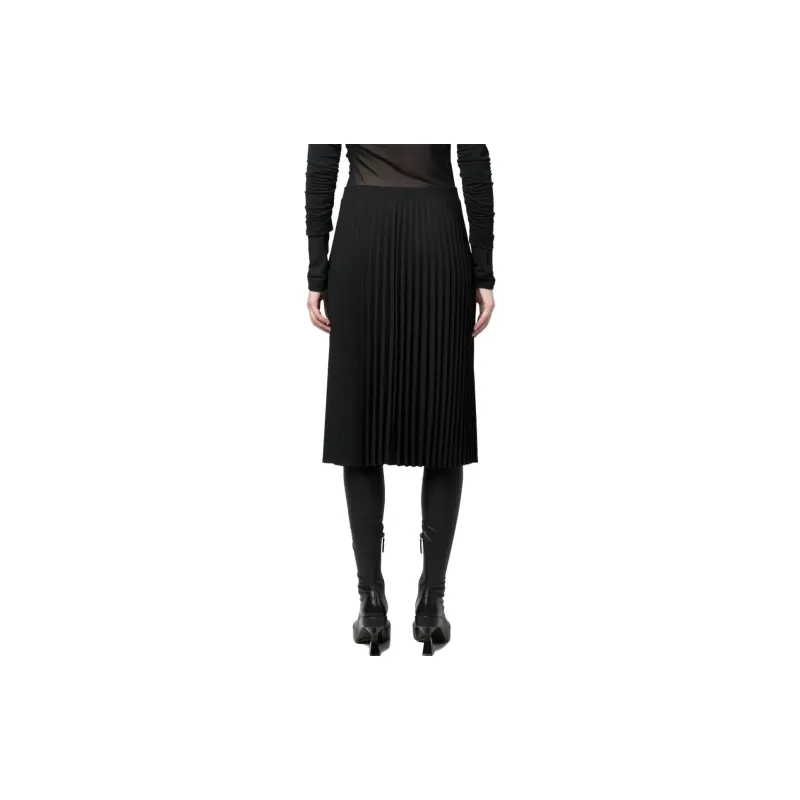 Vetements Knee length Pleated Skirt-3