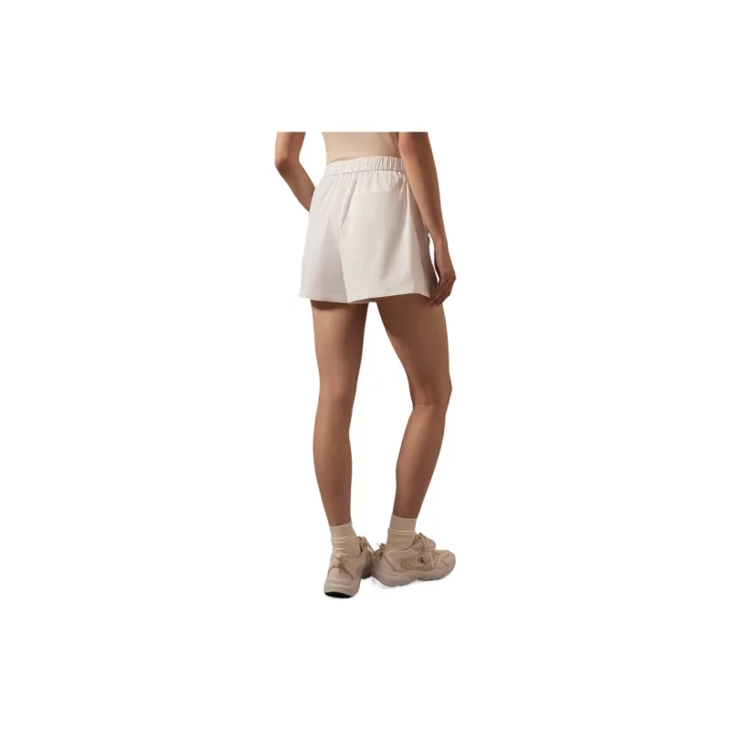 CALVIN KLEIN Casual Shorts Women's Moon White-4