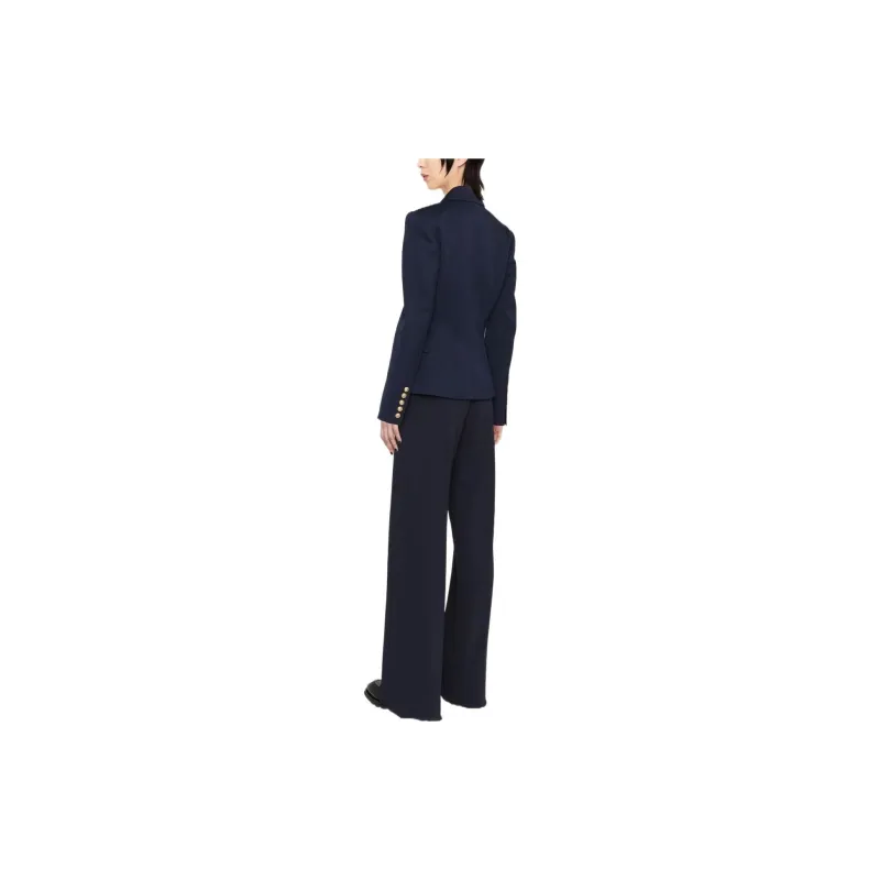 BALMAIN 6 Lion Button Wool Jacket 'Navy'-2