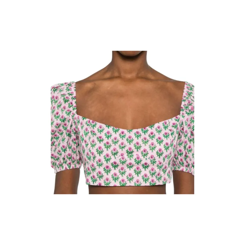 MC2 Saint Barth Delia Cropped Blouse-3