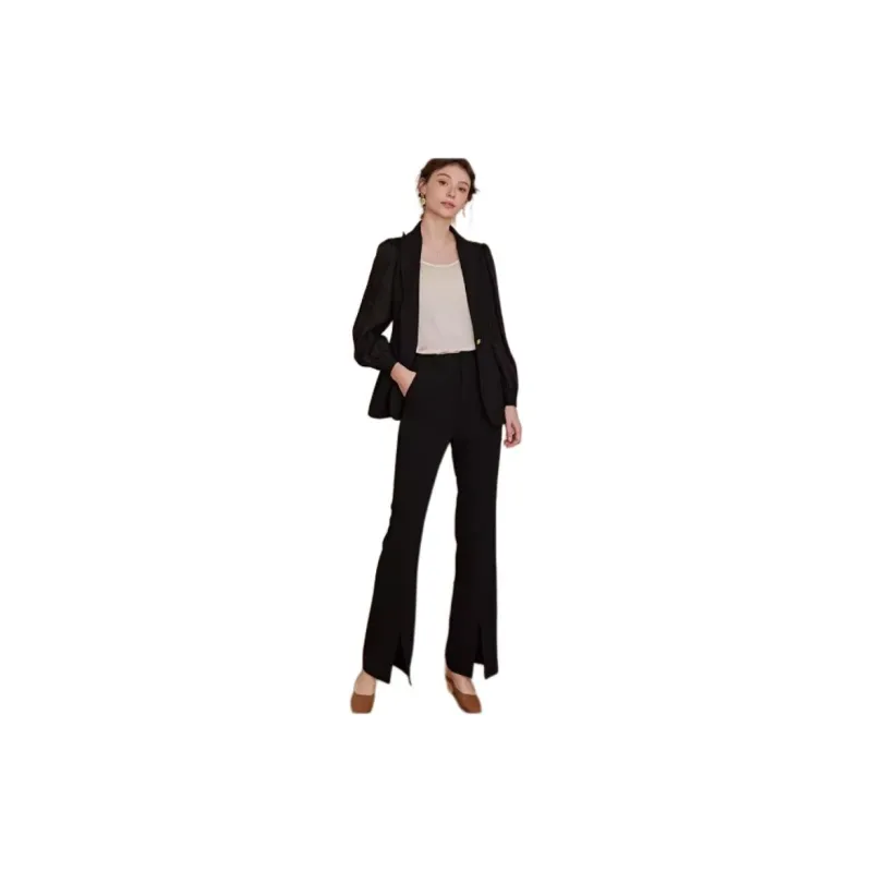 ROEYSHOUSE Business Suit Women's Black-4