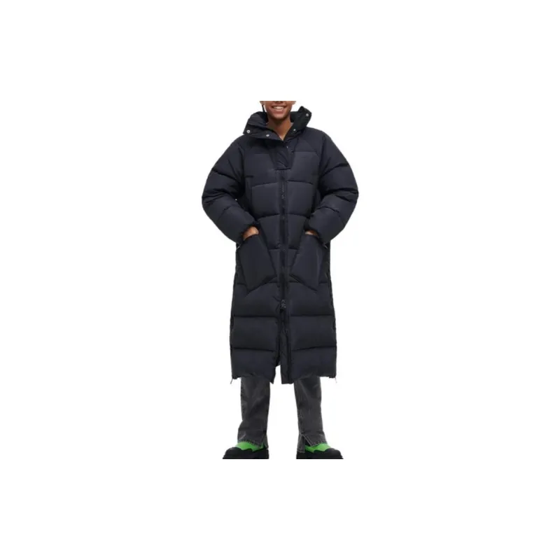 GANNI Puffer Jacket Women's Phantom Blue-2