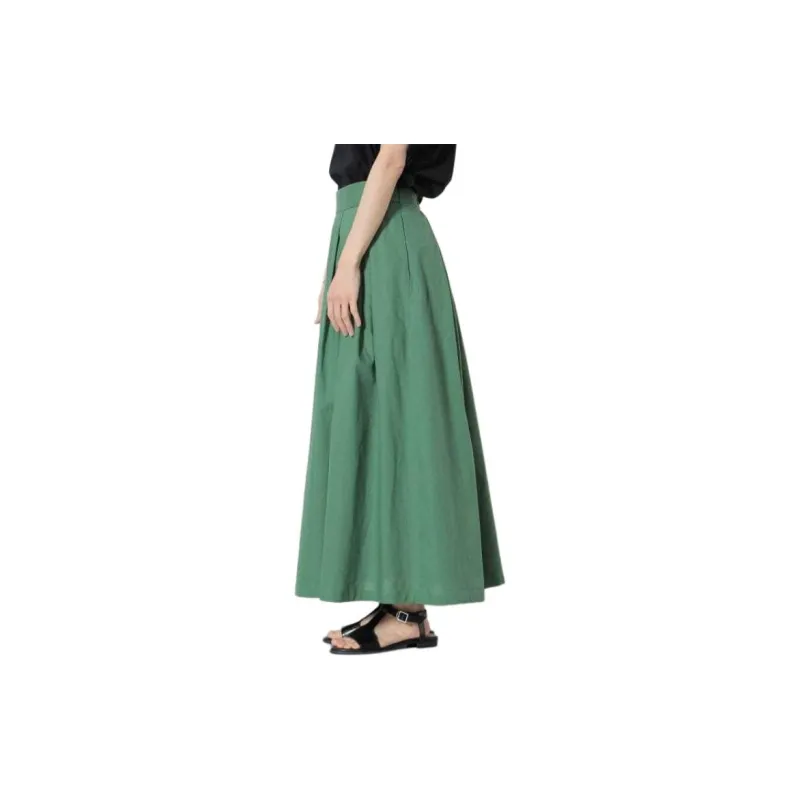 Beams Casual Long Skirt Women's-14