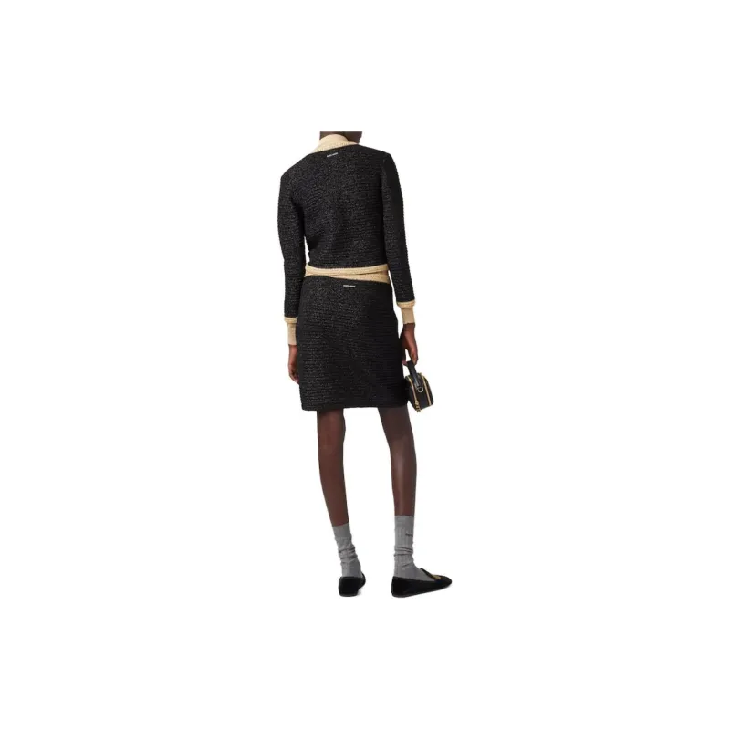 MIU MIU Long Sleeved Crewneck Cardigan-2