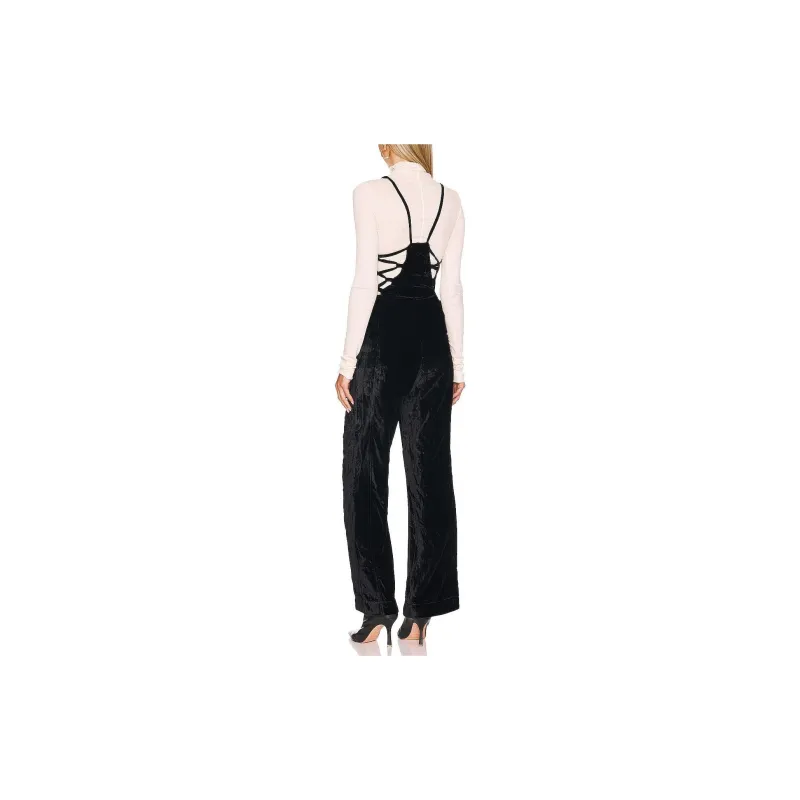 FREE PEOPLE Cargo Pants Women's Black-1