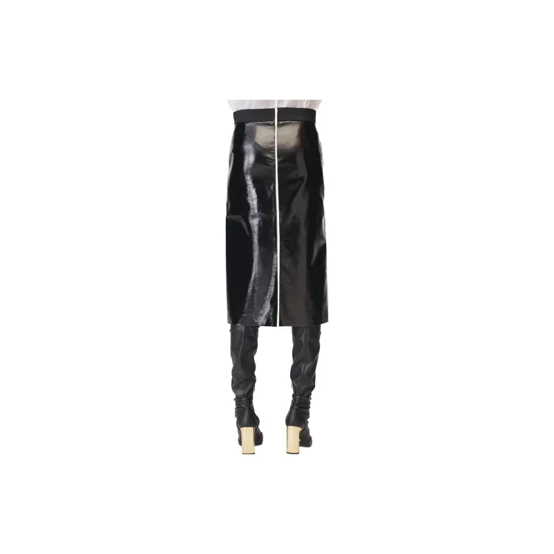 ZARA Casual Long Skirts Women's Black-4