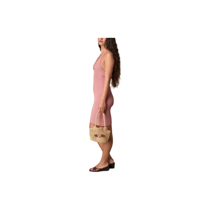 Rouje MADALENA DRESS Sleeveless Dress Women's Rosewood Wood Color-3