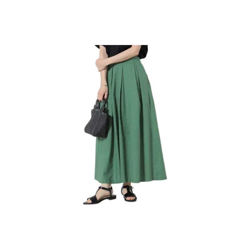Beams Casual Long Skirt Women's-8