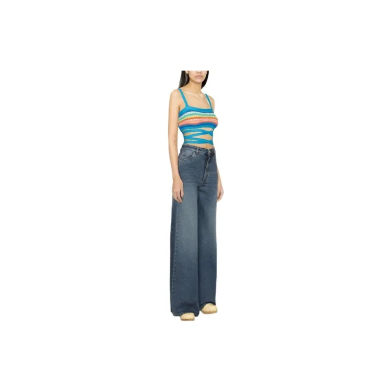 Alanui Over The Rainbow Sleeveless Knitted Top-4