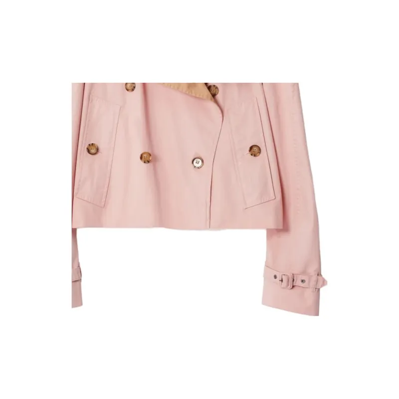 Burberry SS23 Trench Coat Women's Pink-5