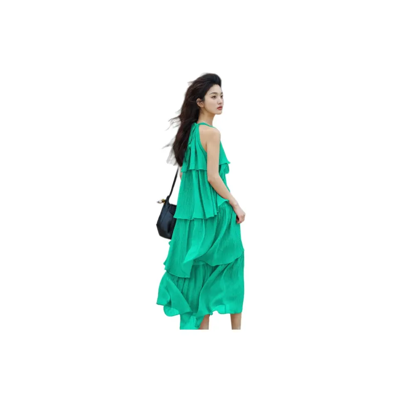 【dme】 SS24 Sleeveless Dress Women's Mint Green-2
