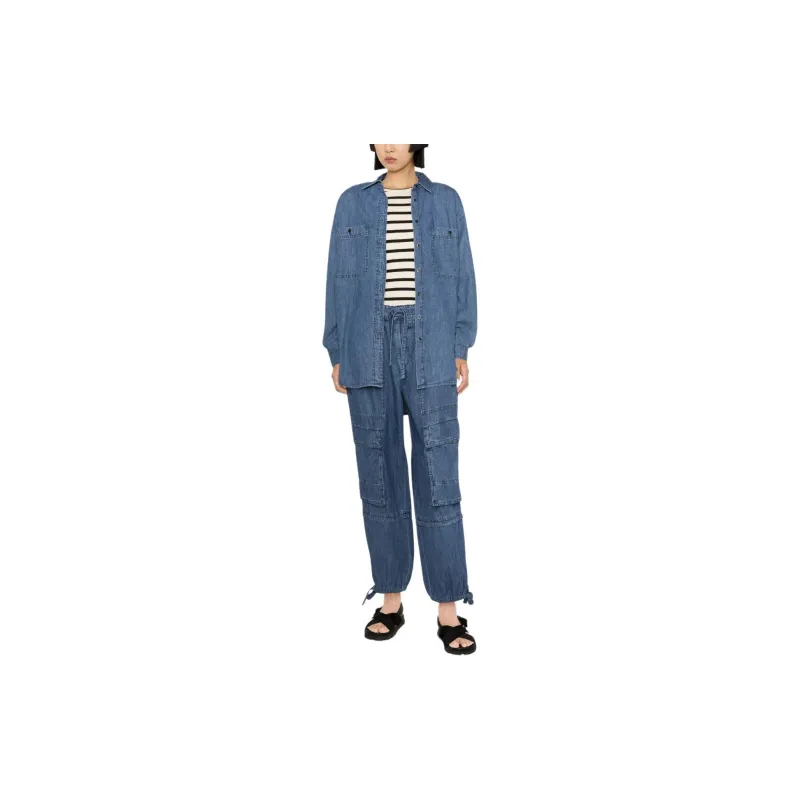 ISABEL MARANT ETOILE Ivy Drawstring Pants-1