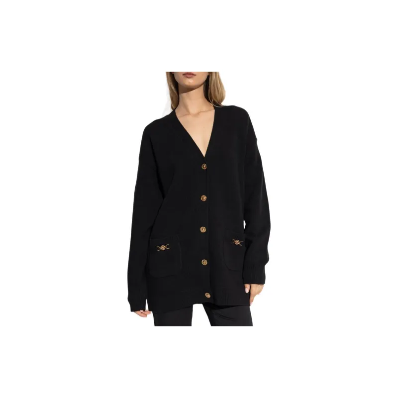 VERSACE Medusa button Cardigan-1