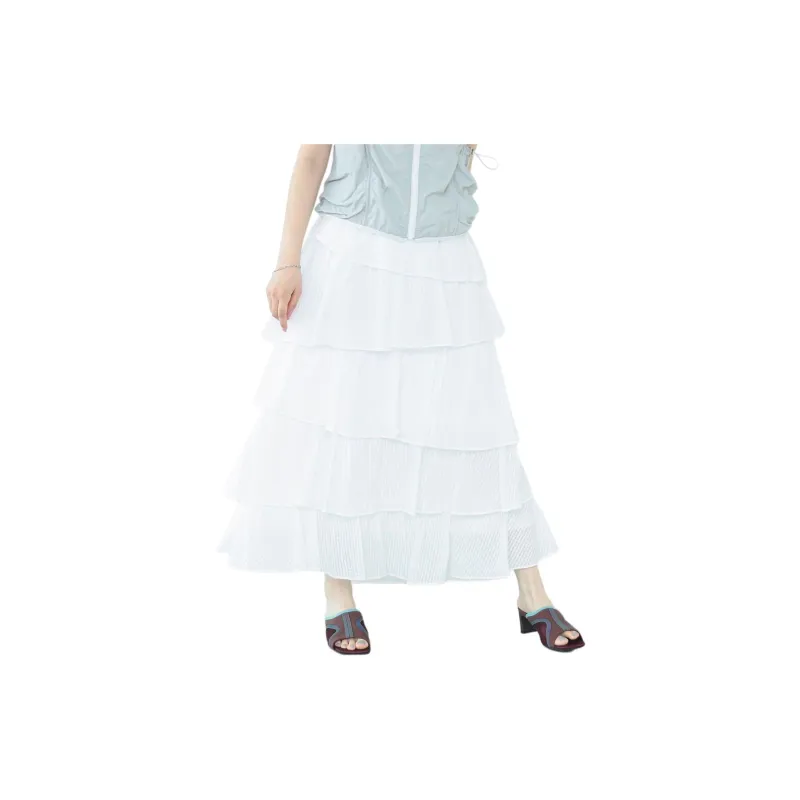 Beams Casual Long Skirt Women's-9