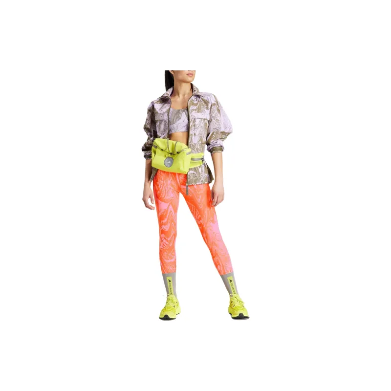 Stella Mccartney X Adidas X Stella McCartney Co titled Series Sports Pants Women's Orange Yellow-3