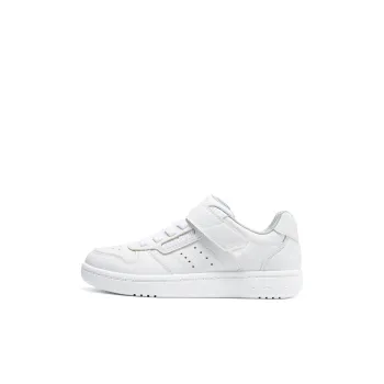 Skechers Anti Slip Wear Resistant Low Top Kids' Skateboarding Shoes White Kids'