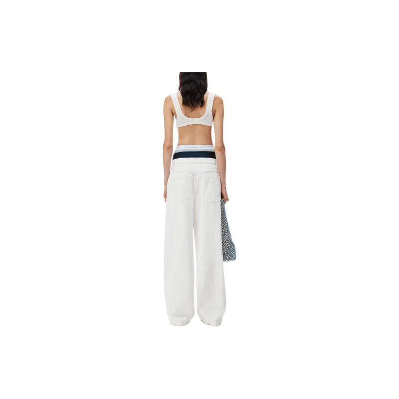 Alexander Wang Tri layer Wide leg Jeans-2