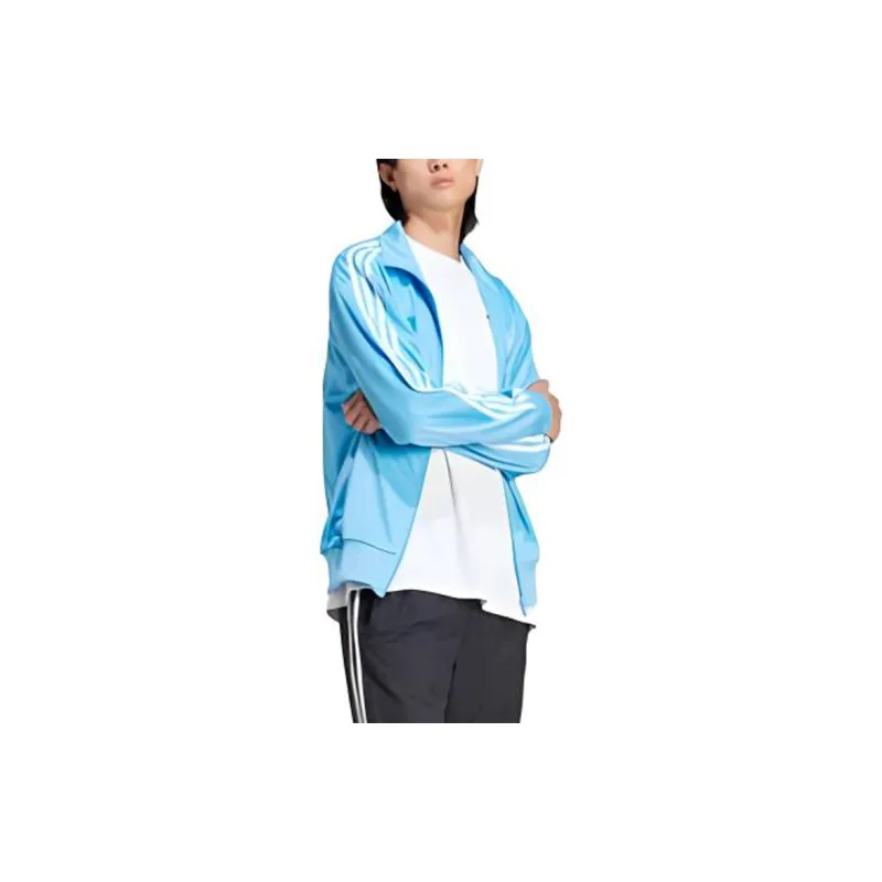 Adidas FBIRD TT Jackets Coats Men's Aqua Blue-4