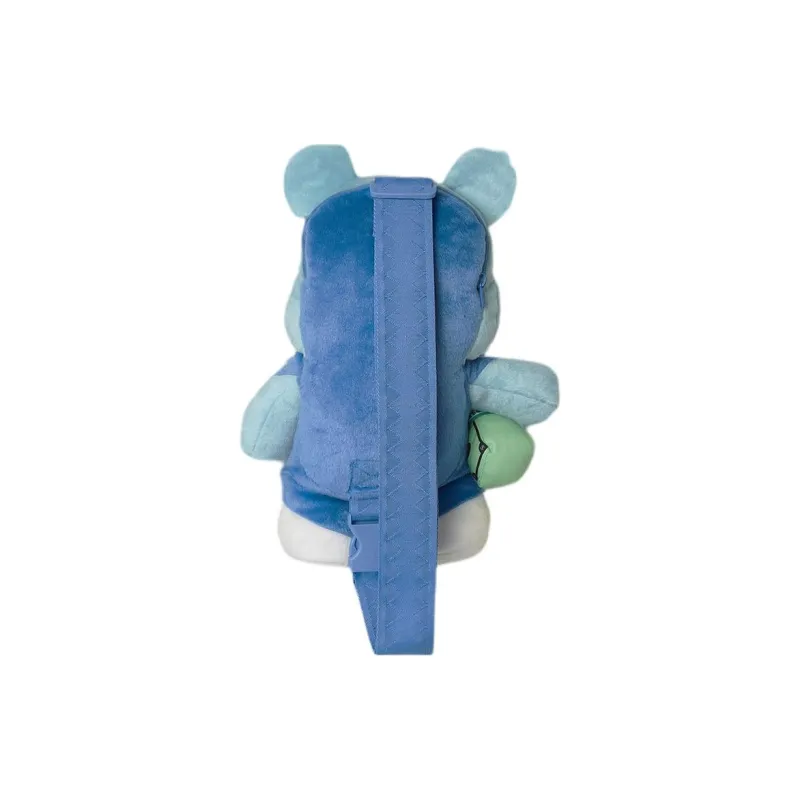 SPRAYGROUND Artificial Leather Crossbody Sling Bag Regular Unisex Blue-3