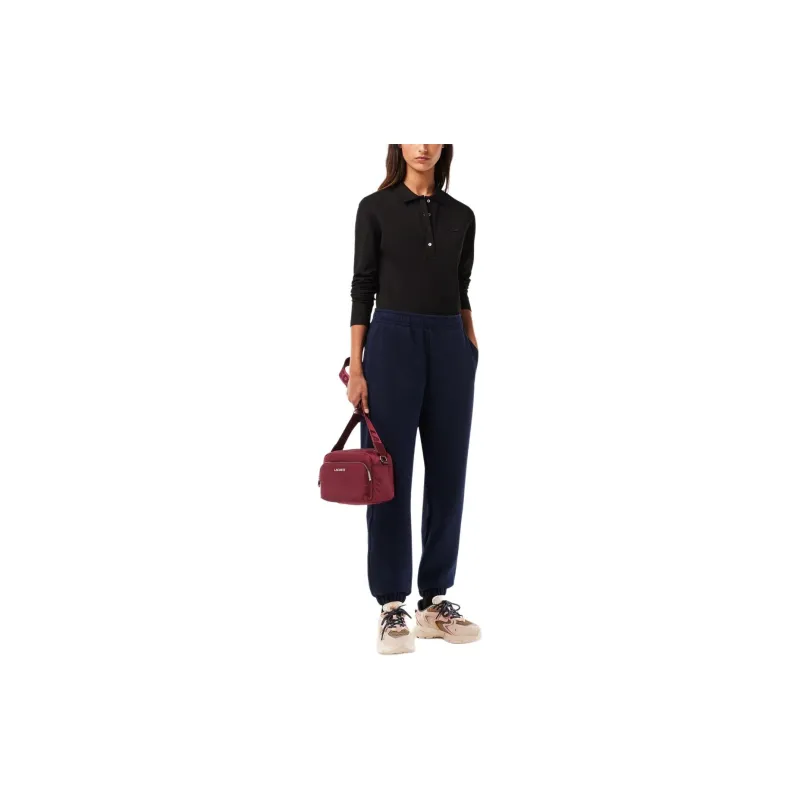 LACOSTE Stretch-cotton Polo Top-2