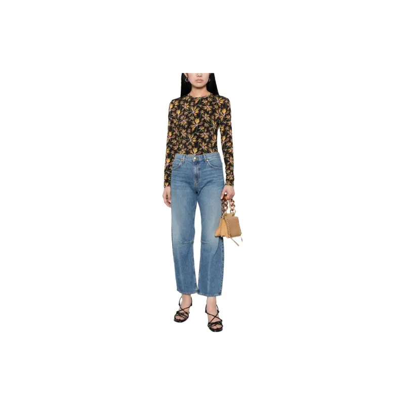 Ulla Johnson The Esme Tapered-leg Jeans-1