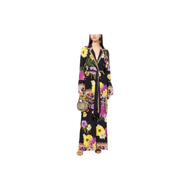 CAMILLA Floral-print Silk Jacket-1