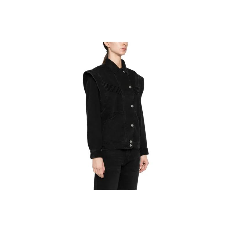 ISABEL MARANT Harmon Button Up Jacket-3