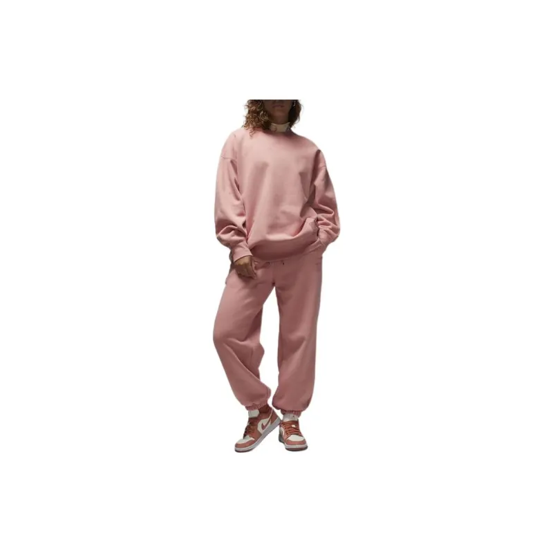 Jordan Knitted Sweatpants Women's Pink-2