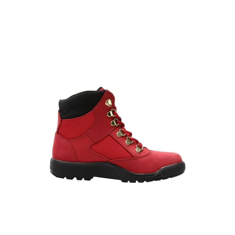 Timberland 6 Inch Field Boot Junior 'Dark Red Black'-1