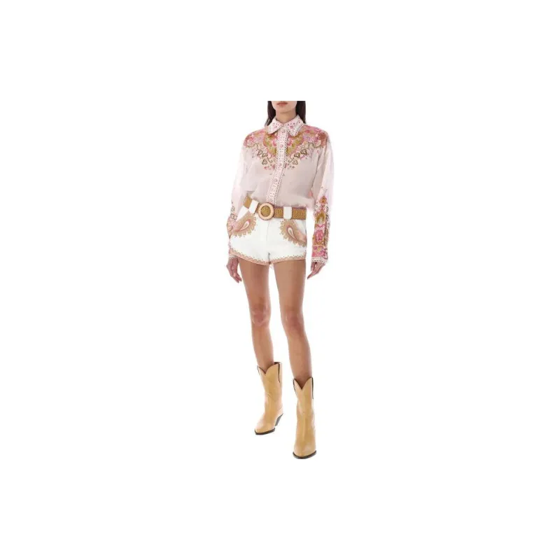Zimmermann Casual Shorts Women's White-1