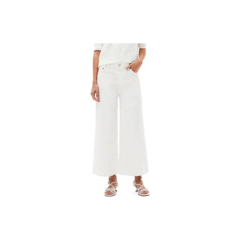 GANNI Jeans Women's Bright White-1