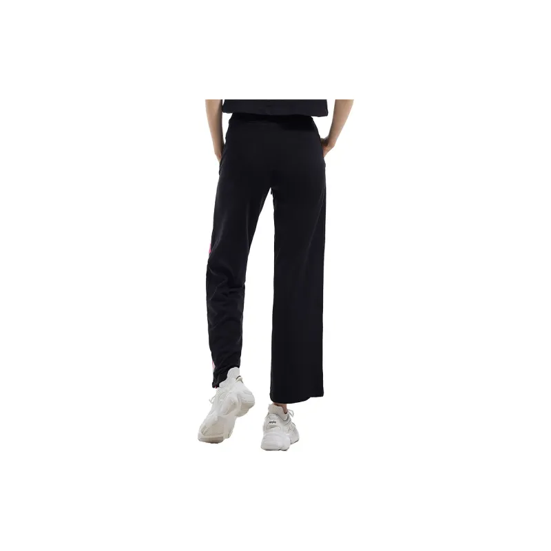 DSG DISGUSTO SS22 Straight Sports Pants Women's Black Pink-4