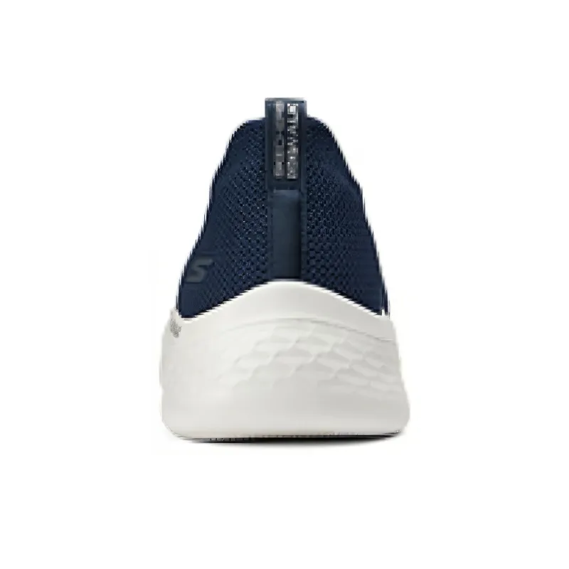 Skechers Go Walk Fle Cushioning, Wear Resistant Low Top Casual Shoes Women's Blue White-2