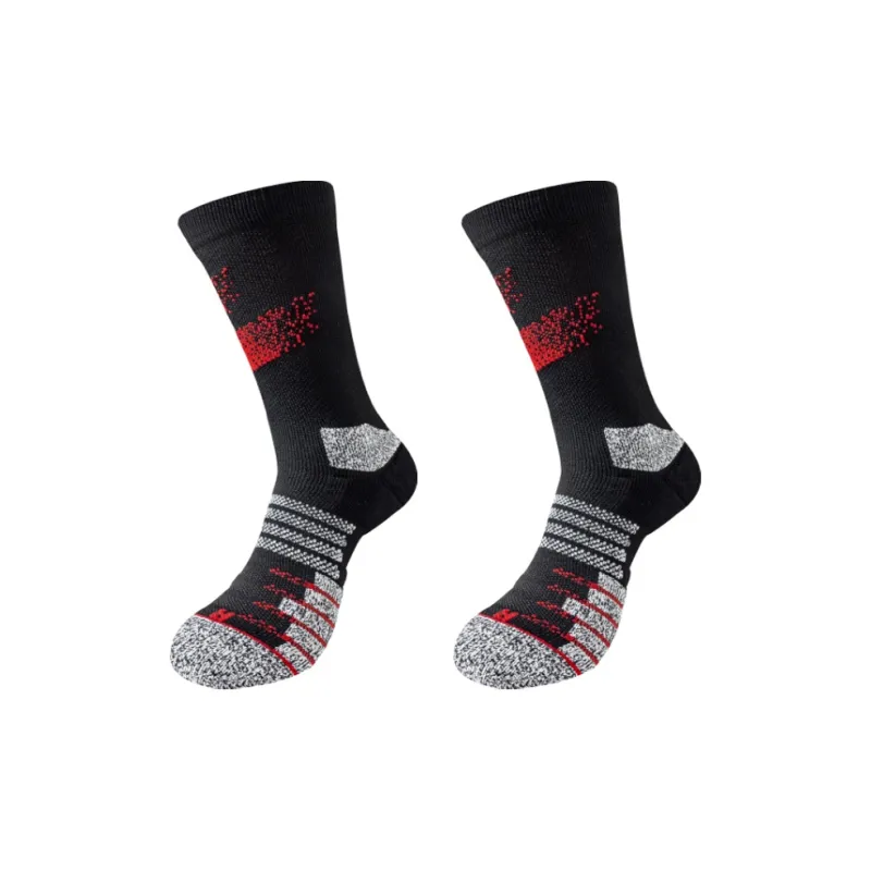 JIAZINI Mid-Calf Socks Men's 2 Pack-9