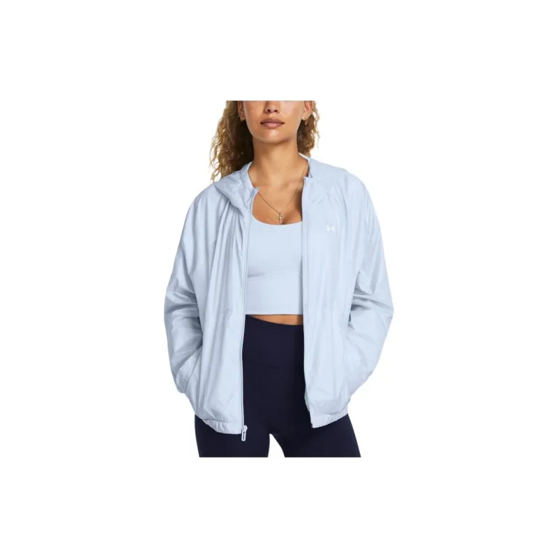 Under Armour Rival Trench Coat Women's Halo Blue-2