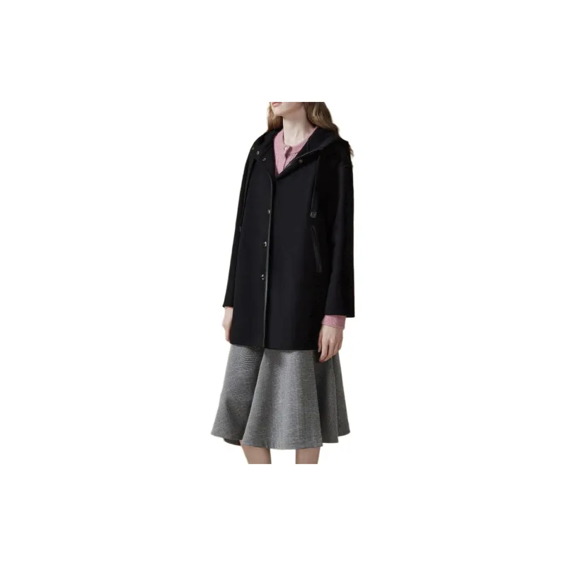 DKNY Coats Women's Black-4