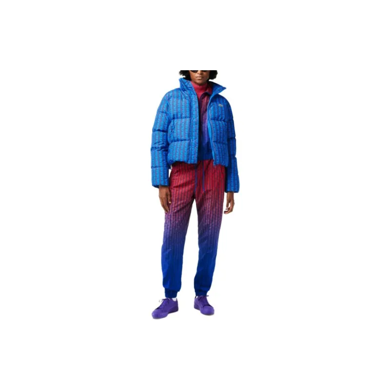 LACOSTE Monogram Print Puffer Jacket-2