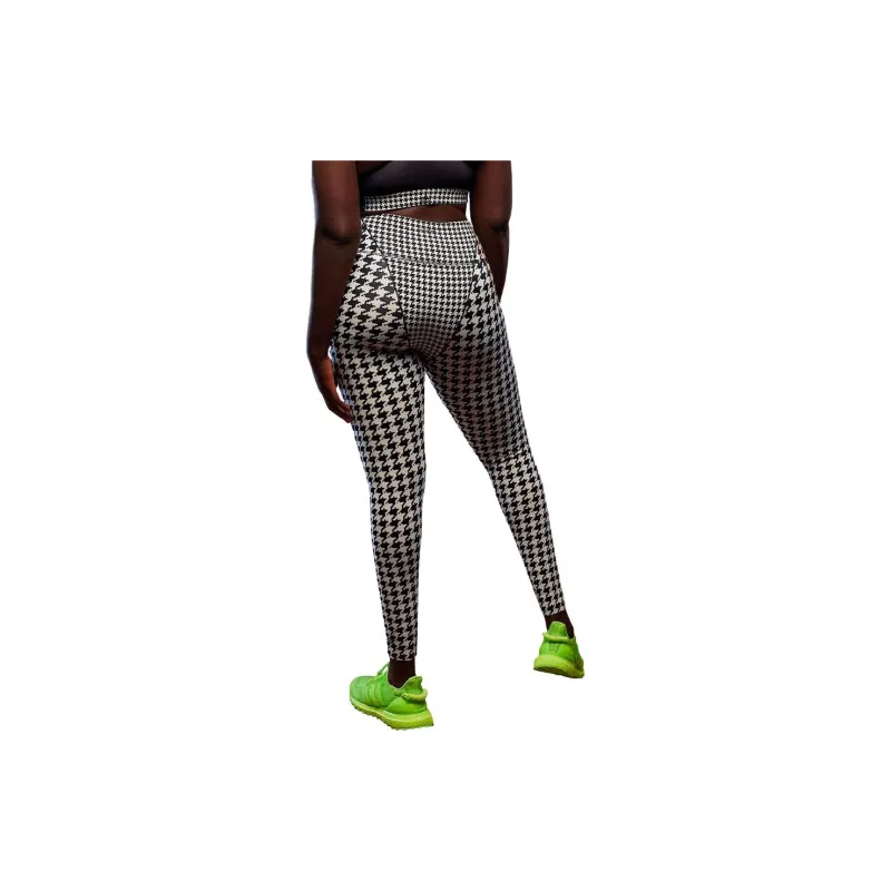 Adidas Ivy Park Halls Of Ivy 3 Stripes Seam Tights Clear Grey/Black-2