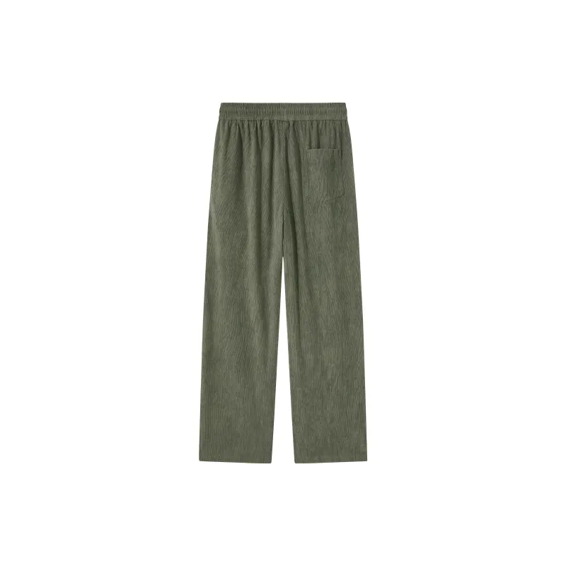 DEERWAY Casual Pants Unisex Burgundy-7