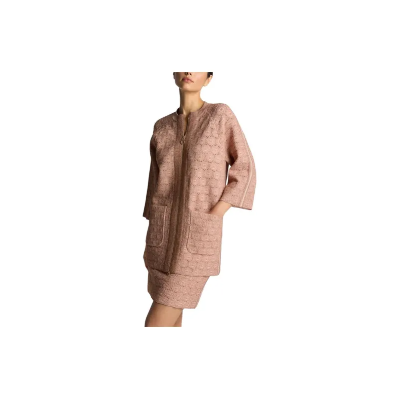 St. John SS24 Jackets Coats Women's Pink-4