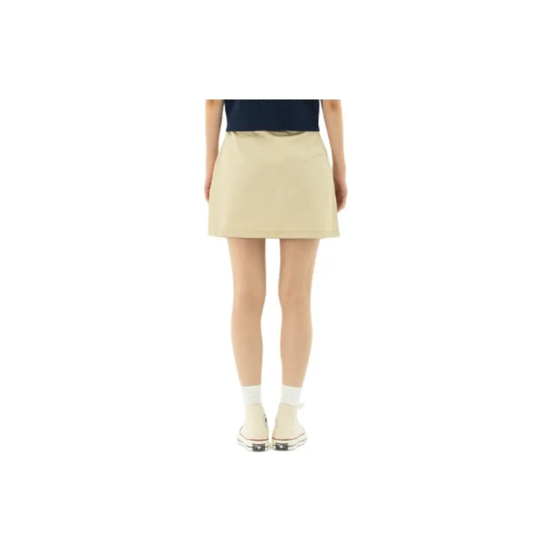 Lee Casual Short Skirts Women's Beige-3