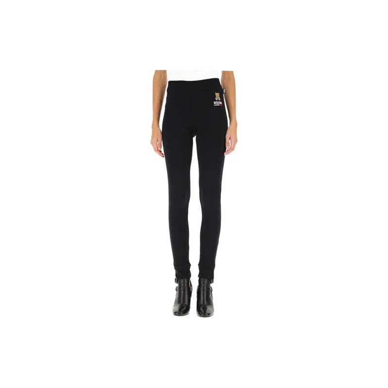 MOSCHINO Leggings Women's Black-4