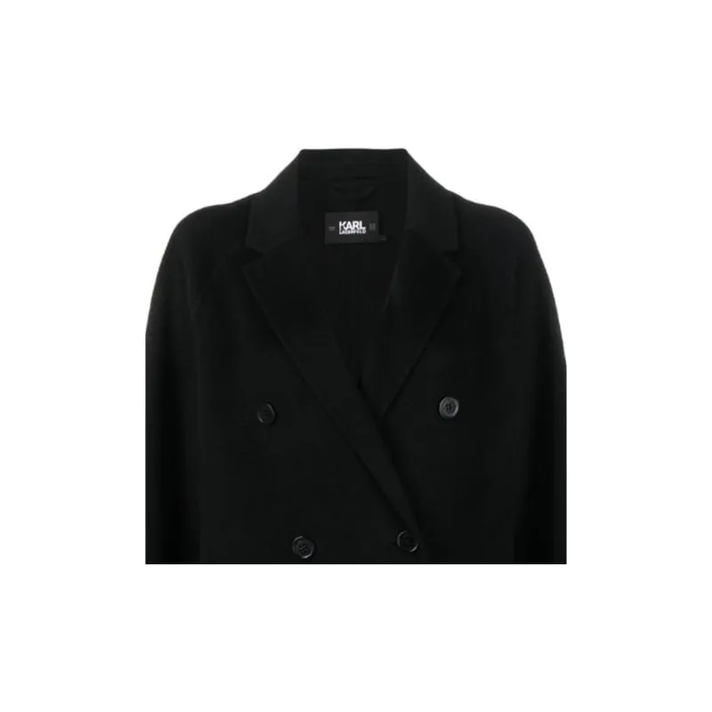 KARL LAGERFELD / Karl Lagerfeld Jeans Notched collar Double breasted Coat-5