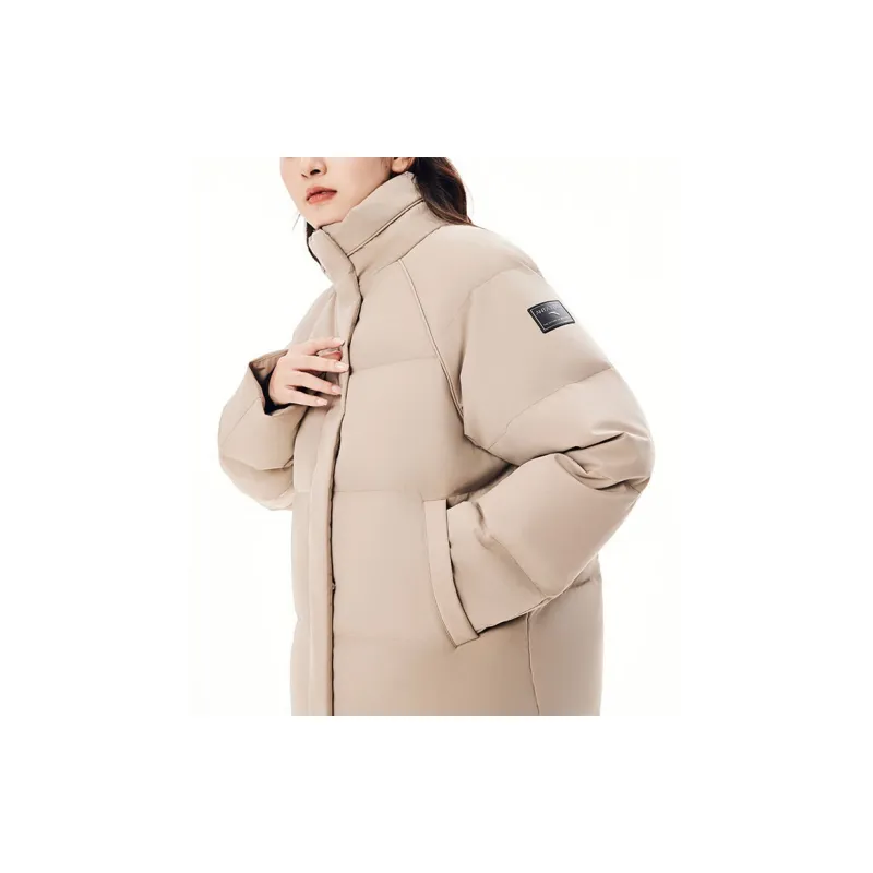 ANTA Variety Training Collection Down Jackets Women's Charlotte Gray-3
