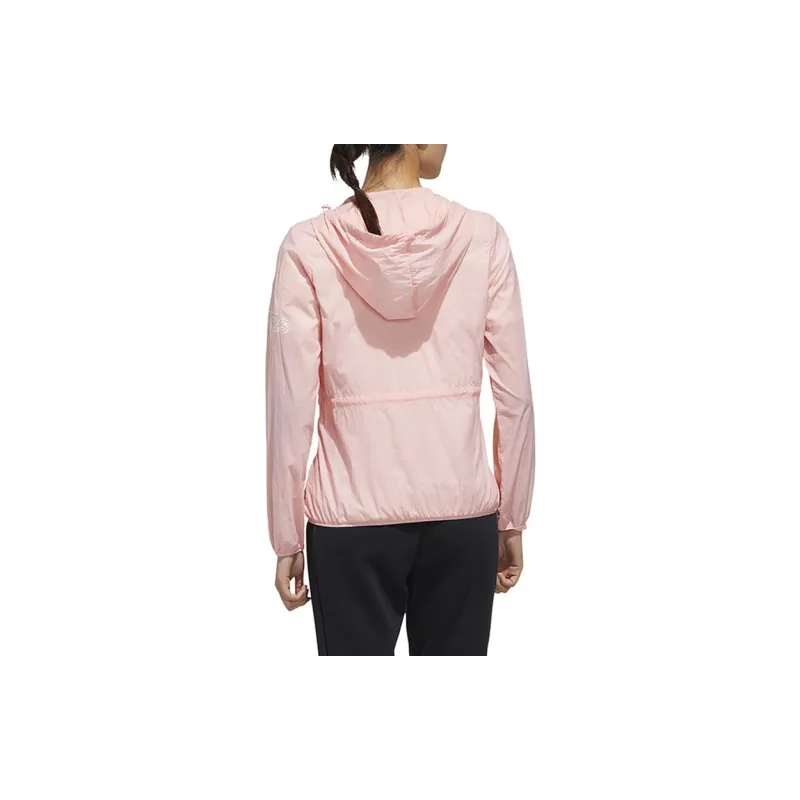 Adidas Trench Coat Women's Pink-3
